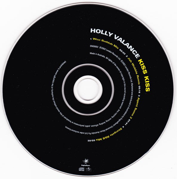 Holly Valance : Kiss Kiss (CD, Maxi)