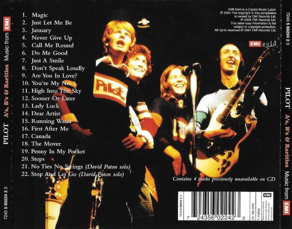 Pilot : A's, B's & Rarities (CD, Comp)