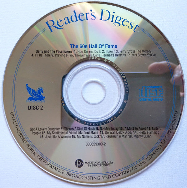 Various : The 60's Hall Of Fame (3xCD, Comp)
