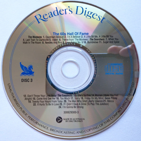 Various : The 60's Hall Of Fame (3xCD, Comp)