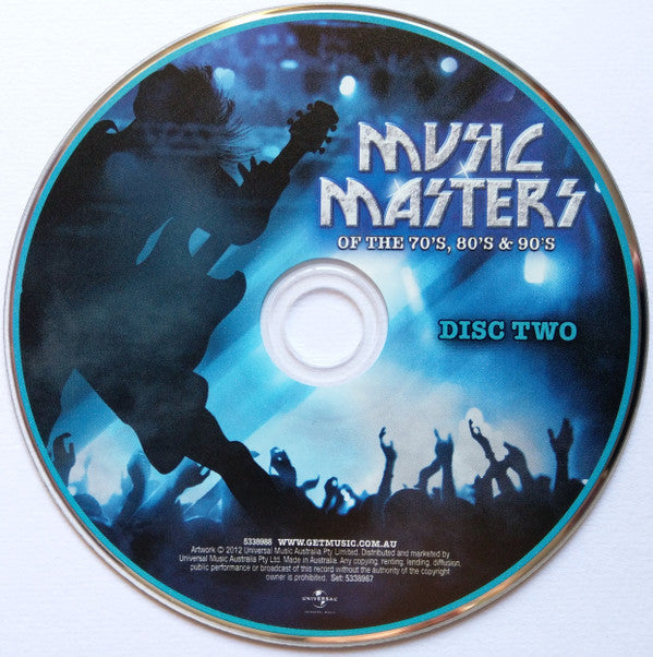 Various : Music Masters Of The 70's, 80's & 90's (2xCD, Comp)