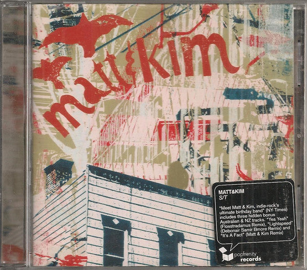Matt & Kim : Matt & Kim (CD, Album)