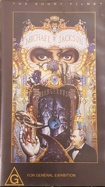 Michael Jackson : Dangerous (The Short Films) (VHS, Comp)