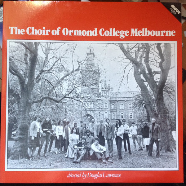 Choir Of Ormond College Directed By Douglas Lawrence : The Choir Of Ormond College Melbourne (LP, Album, Gat)