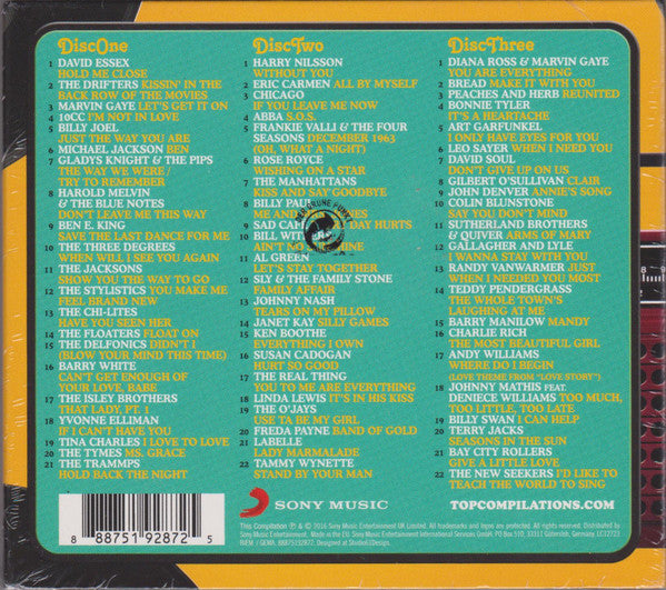 Various : Hold Me Close - In Love... In The 70's (3xCD, Comp)