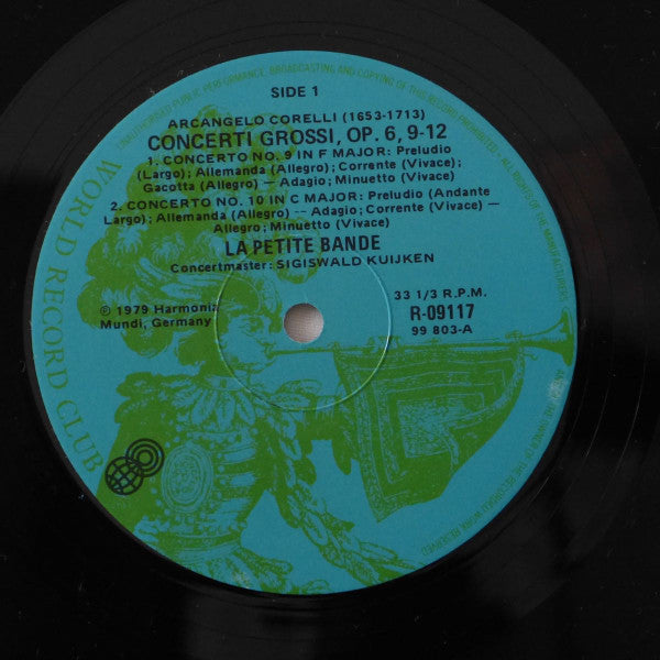 Arcangelo Corelli - La Petite Bande : Concerti Grossi Op. 6, 9–12 (LP, Album, Club)