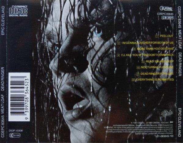 Meat Loaf : Dead Ringer (CD, Album, RE)