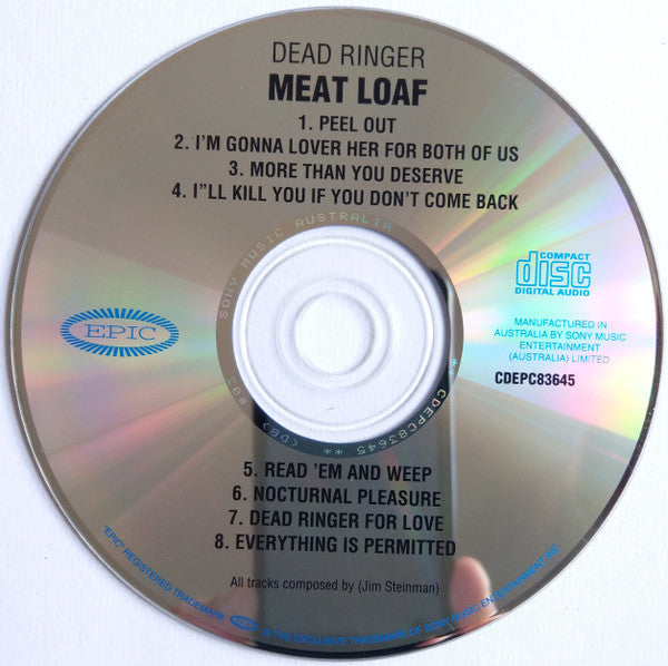 Meat Loaf : Dead Ringer (CD, Album, RE)
