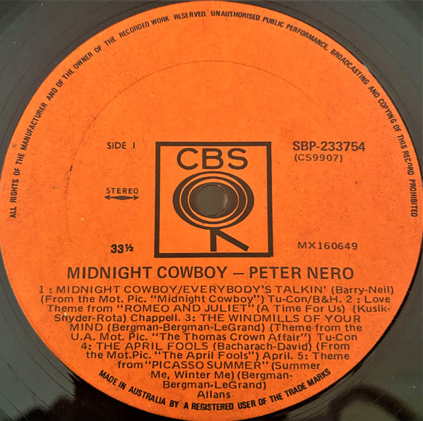 Peter Nero : Hits From "Hair" To Hollywood (LP)