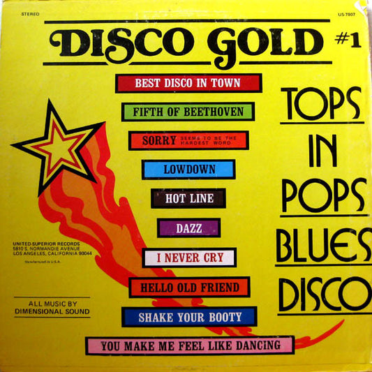 Dimensional Sound : Disco Gold #1 (LP)