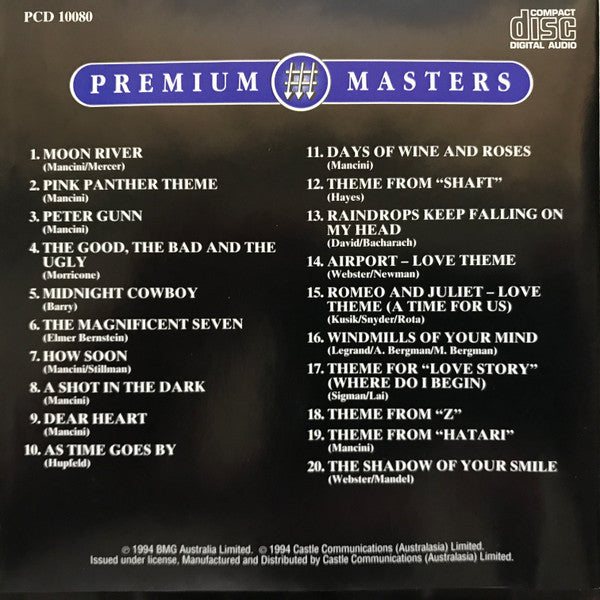 Henry Mancini And His Orchestra : The Filmdom (CD, Comp)