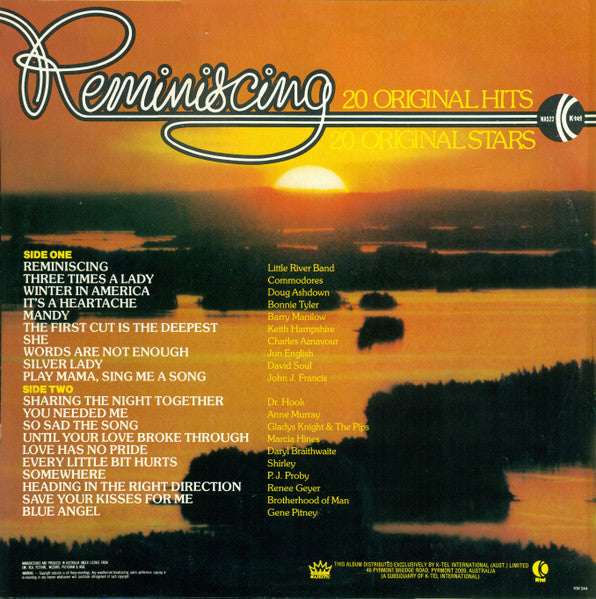 Various : Reminiscing (LP, Comp, Ltd)