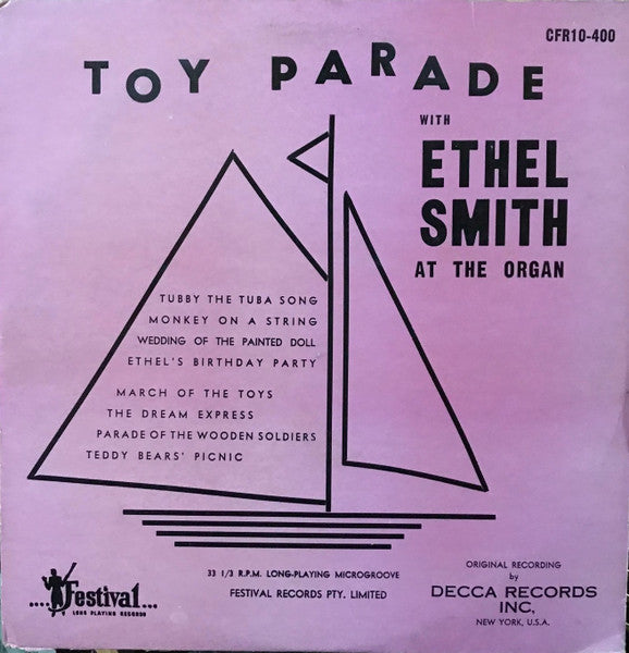 Ethel Smith : Ethel Smith's Toy Parade (10")