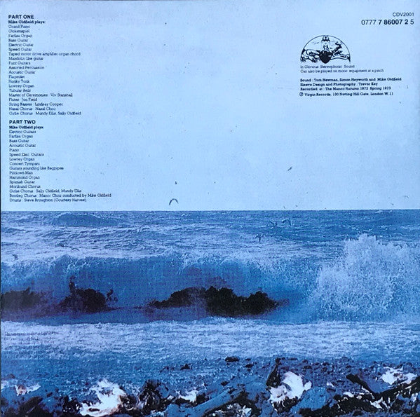 Mike Oldfield : Tubular Bells (CD, Album, RE)