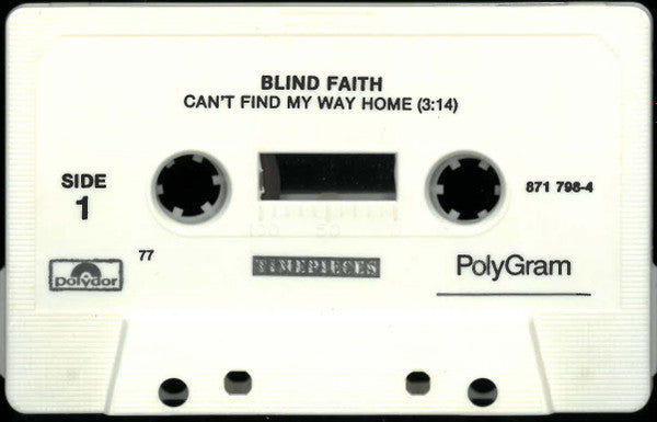 Blind Faith (2) : Can't Find My Way Home / Presence Of The Lord (Cass, Single, RE)