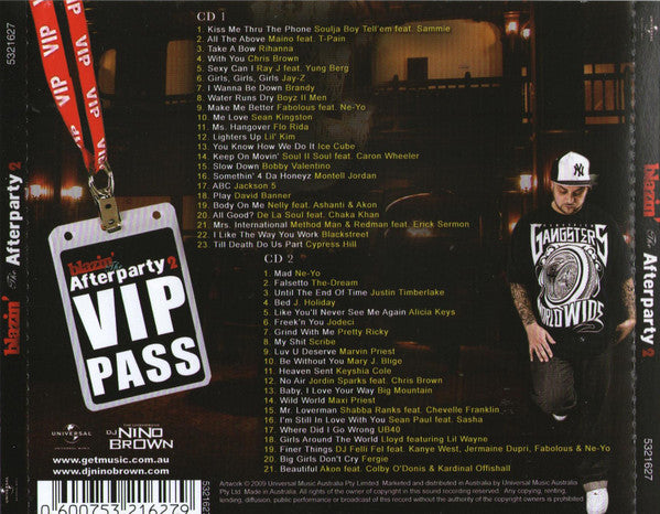 Nino Brown (5) : Blazin' The After Party 2 (2xCD, Album, Mixed)