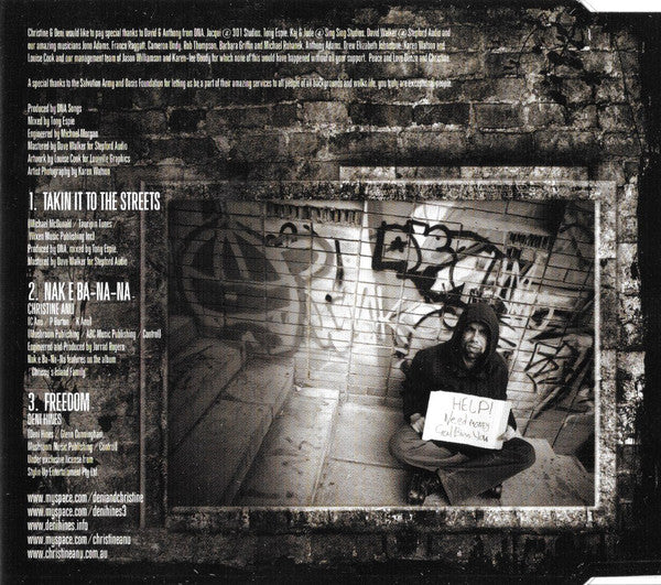 Christine Anu & Deni Hines : Takin It To The Streets (CD, Single)