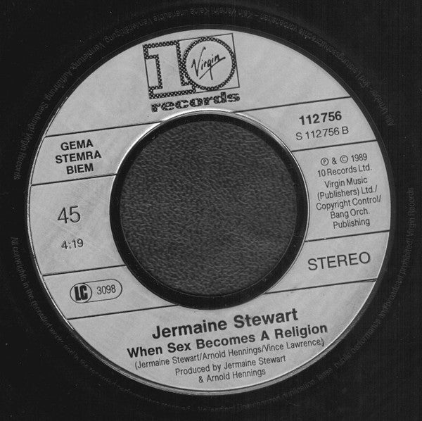 Jermaine Stewart : Tren De Amor (7", Single)