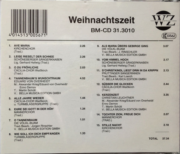 Various : Weihnachtszeit (CD)