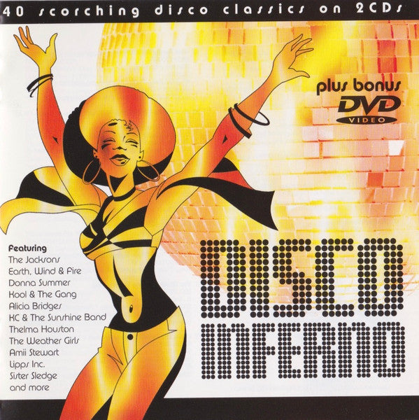 Various : Disco Inferno (2xCD, Comp + DVD-V, Comp, PAL)
