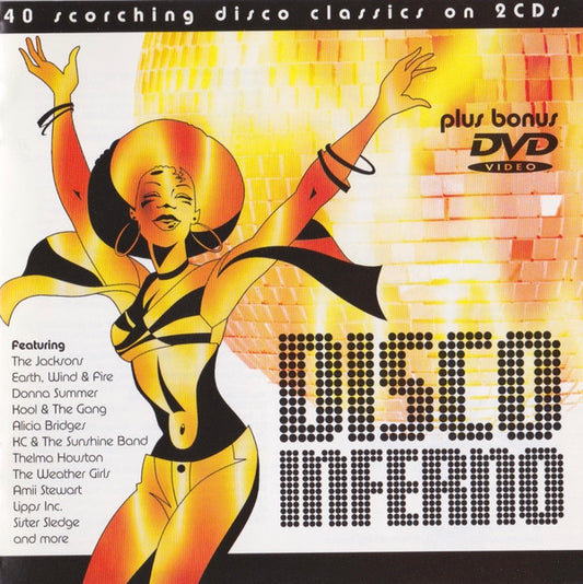 Various : Disco Inferno (2xCD, Comp + DVD-V, Comp, PAL)