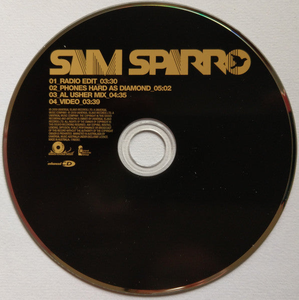 Sam Sparro : Black And Gold (CD, Maxi, Enh)