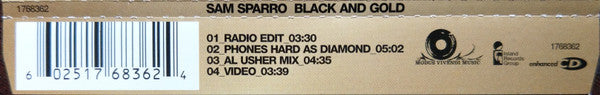 Sam Sparro : Black And Gold (CD, Maxi, Enh)