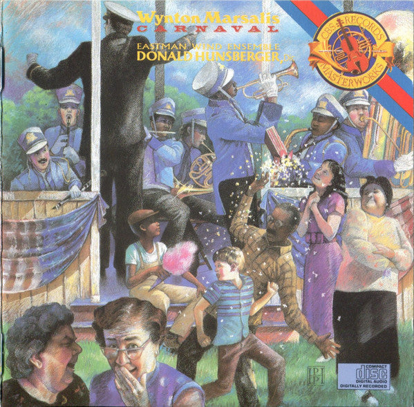 Wynton Marsalis, Eastman Wind Ensemble, Donald Hunsberger : Carnaval (CD, Album, RE)