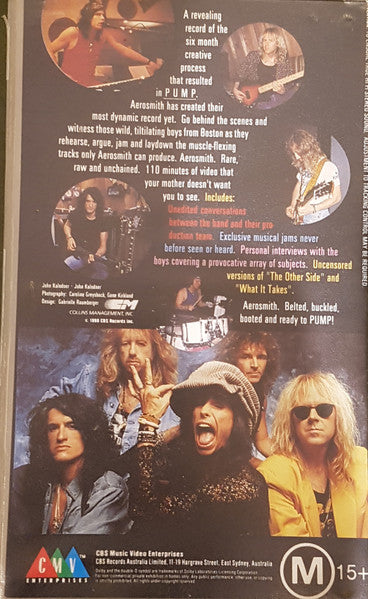 Aerosmith : The Making Of Pump (VHS)
