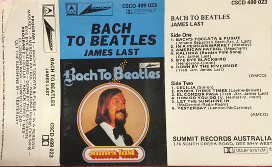 James Last And His Orchestra* : Bach To Beatles (Cass, Album, Dol)