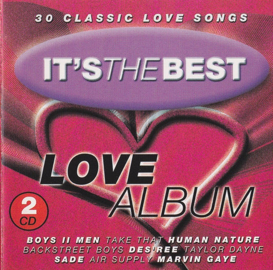 Various : It's The Best Love Album (2xCD, Comp)