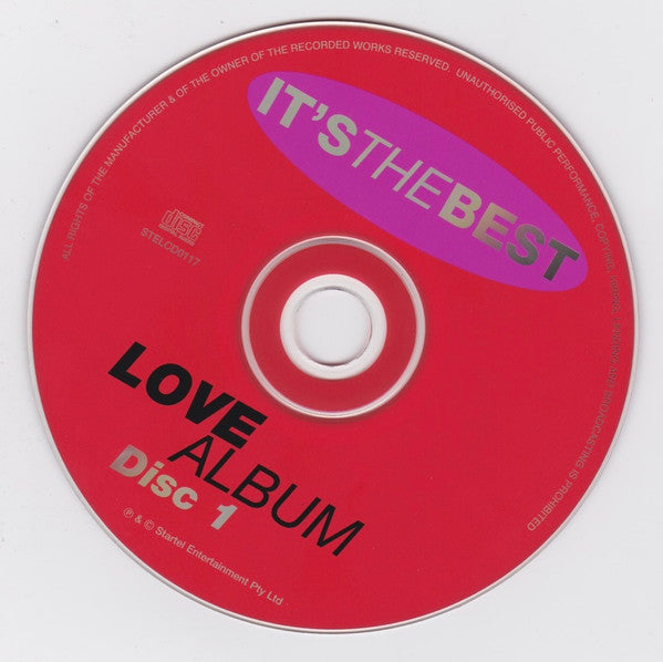Various : It's The Best Love Album (2xCD, Comp)