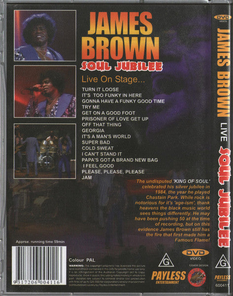 James Brown : Soul-Jubilee (DVD-V, Comp, PAL)