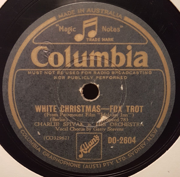 Horace Heidt And His Musical Knights / Charlie Spivak And His Orchestra : I Met Her On Monday / White Christmas (Shellac, 10")