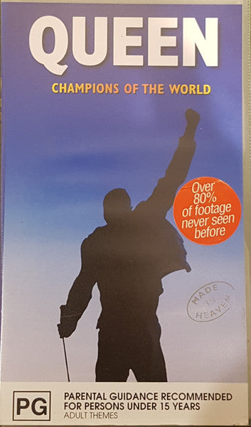 Queen : Champions Of The World (VHS, PAL)