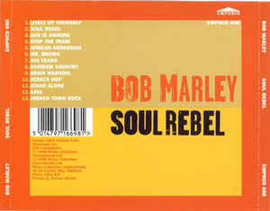 Bob Marley : Soul Rebel (CD, Comp, RE)