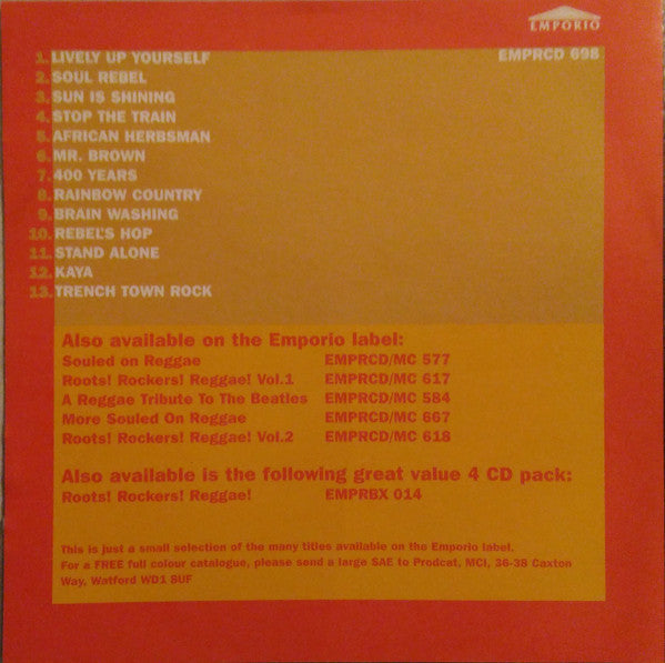 Bob Marley : Soul Rebel (CD, Comp, RE)