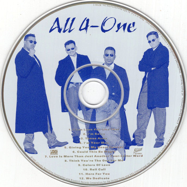 All-4-One : And The Music Speaks (CD, Album)