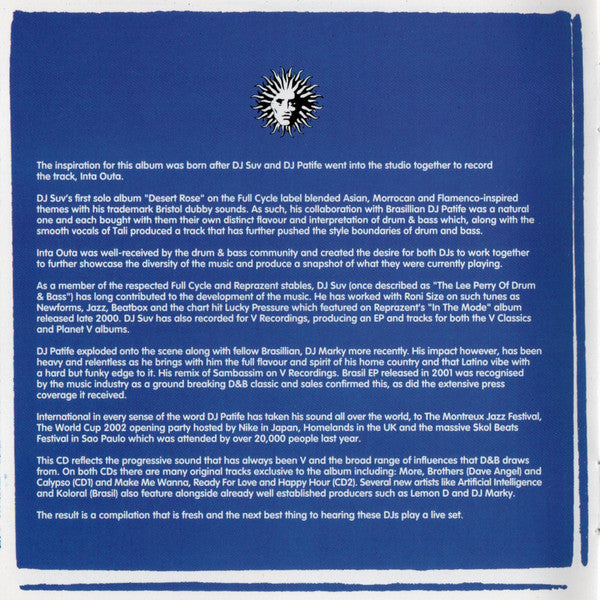 Suv & DJ Patife : The Drum & Bass Fiesta (2xCD, Comp)
