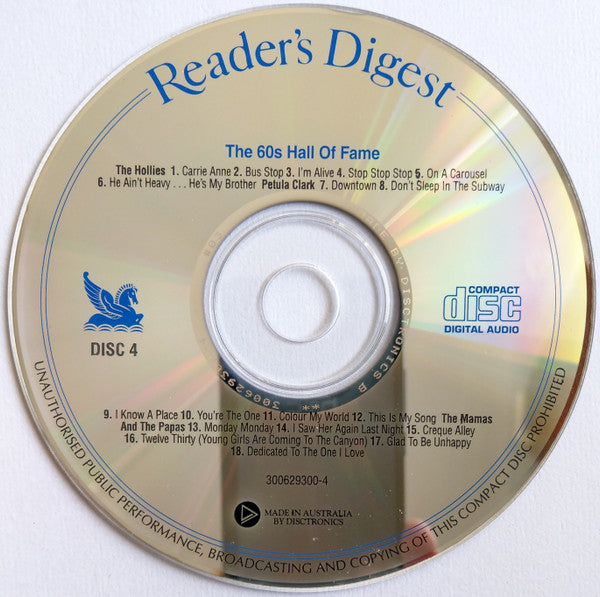 Various : The 60's Hall Of Fame (2xCD, Comp)