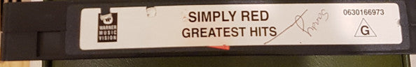Simply Red : Greatest Video Hits (VHS, Comp, PAL)