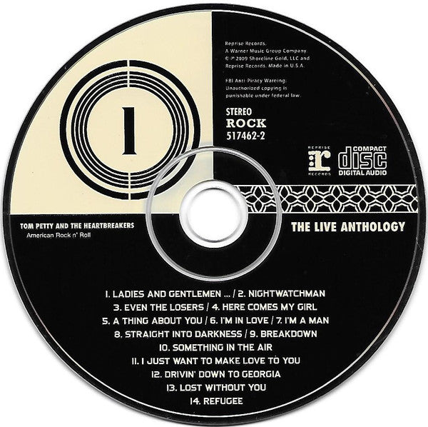 Tom Petty & The Heartbreakers* : The Live Anthology (4xCD, Comp, Cin + Box)