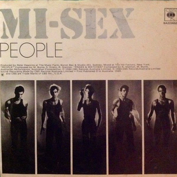 Mi-Sex : People (7", Single, Pic)