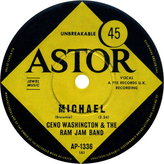 Geno Washington & The Ram Jam Band : Michael (7", Single)