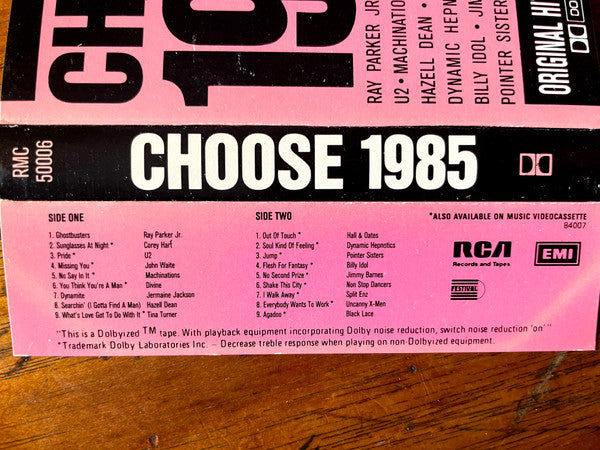 Various : Choose 1985 (Cass, Comp)