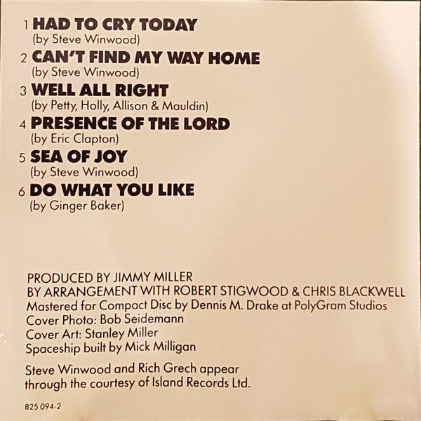 Blind Faith (2) : Blind Faith (CD, Album, RE)