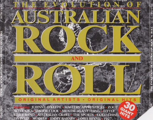 Various : The Evolution Of Australian Rock And Roll (2xCD, Comp)