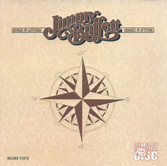 Jimmy Buffett : Changes In Latitudes, Changes In Attitudes (CD, Album, RE)