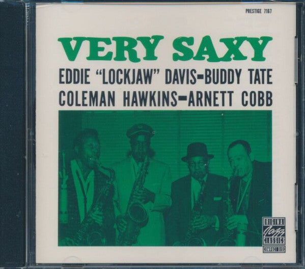 Eddie "Lockjaw" Davis - Buddy Tate - Coleman Hawkins - Arnett Cobb : Very Saxy (CD, Album, RE, RM)