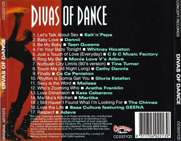 Various : Divas Of Dance (CD, Comp)